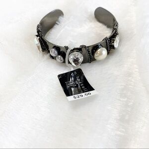 M. Haskell for INC crystal cuff bracelet